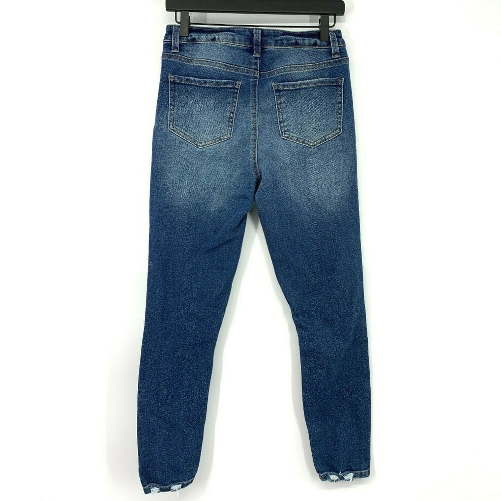 No Boundaries High Rise Button Fly Skinny Jeans - Picture 5 of 8